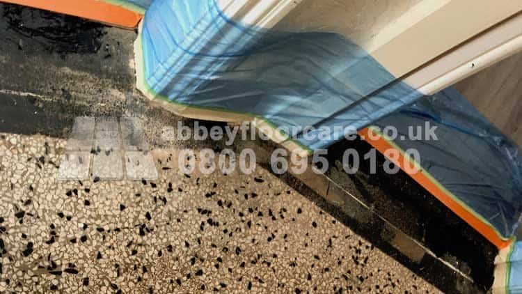 Filled Travertine Repair In Smethwick West Midlands By Abbey Floor Care