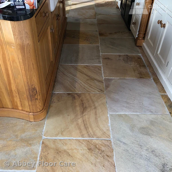Cleaned And Sealed Sandstone